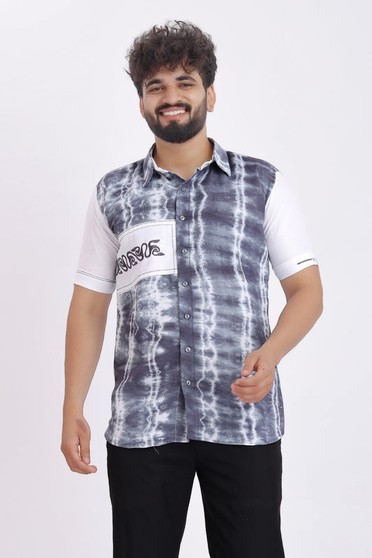 HEMPTITUDE Men's Premium Regular Fit Spread Collar Half-Sleeve Casual Shirt Organic Aloe Vera Fabric